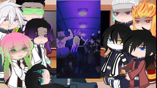 Hashir 's Reaction To Rengoku Kyojuro 1/9??реакция хашира на Ренгоку Кёджиро 1/9??