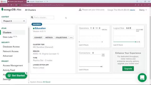 REST API 5 강 - MongoDB 데이터 베이스 무료로 만들기 смотреть онлайн
