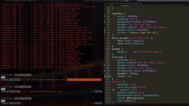 Rofi run launcher customization and building a custom theme смотреть онлайн