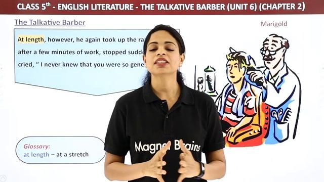 Class 5 English Unit 6 | The Talkative Barber Explanation | Class 5 English смотреть онлайн