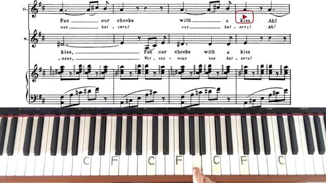 Barcarolle for soprano part „Belle nuit“ Karaoke : Piano accompaniment : Study version смотреть онлайн