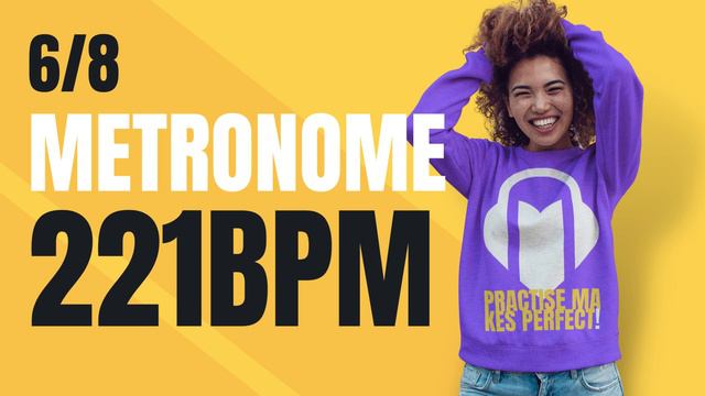 👉 6/8 METRONOME 221 BPM смотреть онлайн
