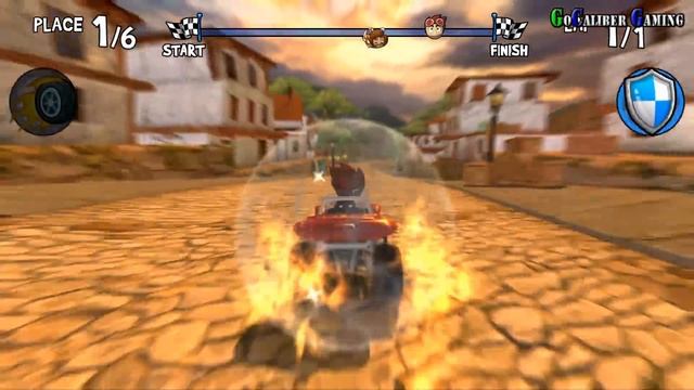 Beach Buggy Racing Android Walkthrough - Gameplay Part 1 - Easy Street 1-4 HIGH Graphics смотреть онлайн