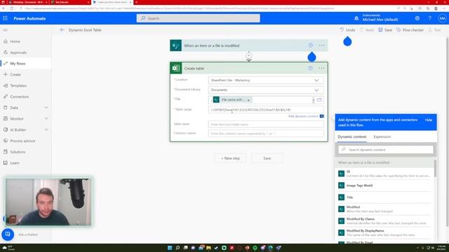 How to Create a Dynamic Table on Excel Data Using Power Automate | 2022 Tutorial смотреть онлайн