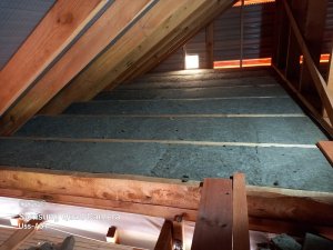 Утепление, пароизоляция и обрешетка потолка в каркасном доме 6х6 м, все своими руками