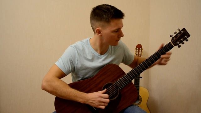 Кубинский танец / Классическое музыкальное произведение под гитару смотреть онлайн