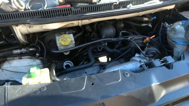 VW T5 Turbo Change - 2.5TDI AXD Engine смотреть онлайн