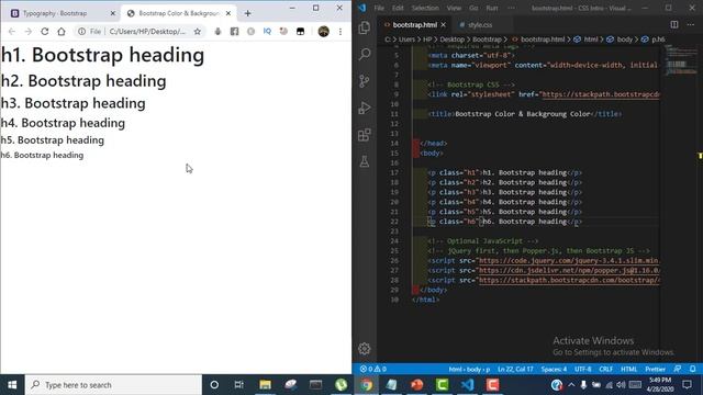 Bootstrap Bangla Tutorial 3. Bootstrap Text/Typography смотреть онлайн