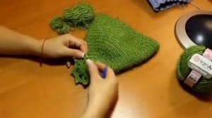 Как связать елочку крючком   ОБЗОР       how to knit crochet Christmas tree