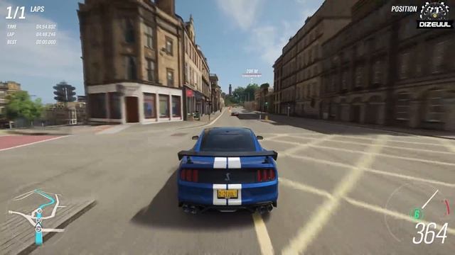 Forza Horizon 4 Ford Mustang Shelby GT500 2020 Goliath Race смотреть онлайн