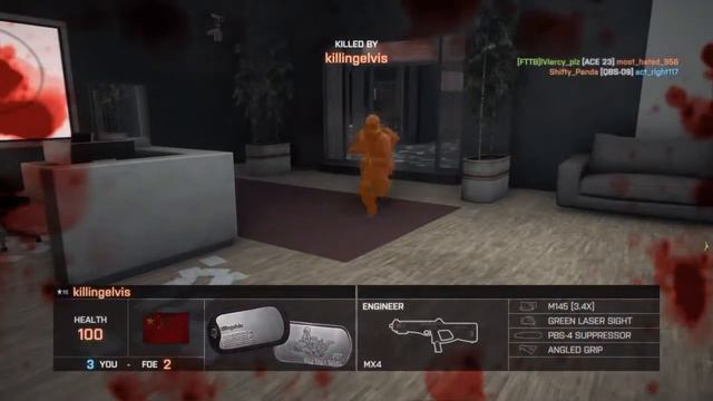 BF4 ACE23ヘビーバレルとレーザーだけ！命中率27%【45K5D】 смотреть онлайн