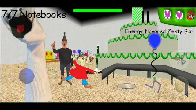 Baldi's Basics Birthday Bash Android Walkthrough (Full Game & Ending) смотреть онлайн