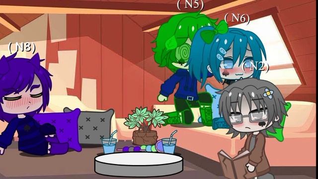 24 часа челендж клоны в одной комнате/13 карт, gacha club/вару, зонтя, пик, куро/варузонт, пикокуро смотреть онлайн