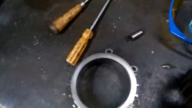 16к20 шпіндельний підшипник, повторна розборка. Ч1