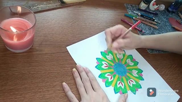 ?Мандала на сердечную чакру? Любовь.. смотреть онлайн