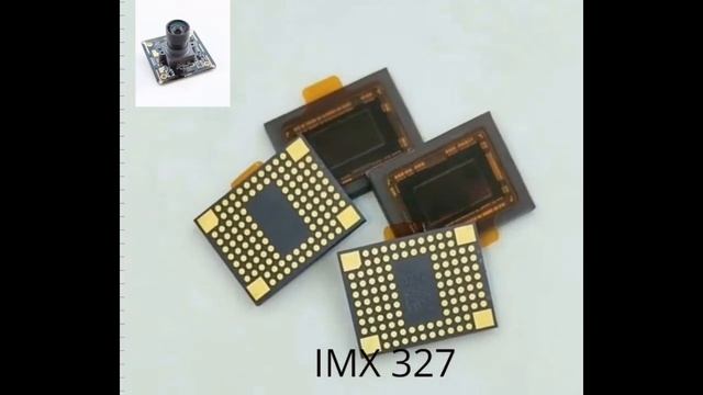 Вид сенсора изображения IMX 327 /307 смотреть онлайн