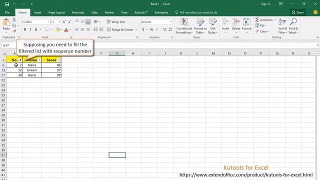 How to fill series of numbers in a filtered list column in Excel? смотреть онлайн