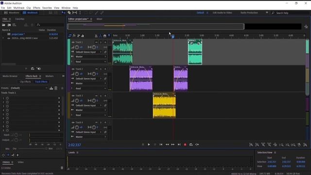 Exporting Audio in [Adobe Audition CC] смотреть онлайн