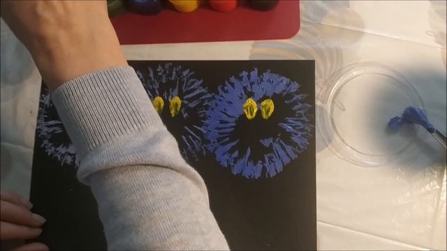 Занятие. Рисование "Совушки" Людмила Давыдова смотреть онлайн