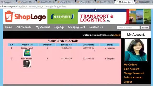 [WEBDEVELOPMENT] Chapter 10 - Displaying orders in customer account 2 смотреть онлайн