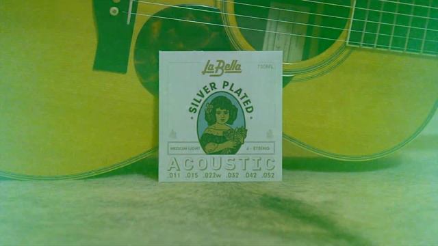 La Bella Acoustic Silver-Plated Guitar Strings смотреть онлайн