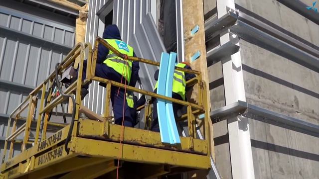 Подготовка к бетонным работам на первом этаже здания | День 275 смотреть онлайн