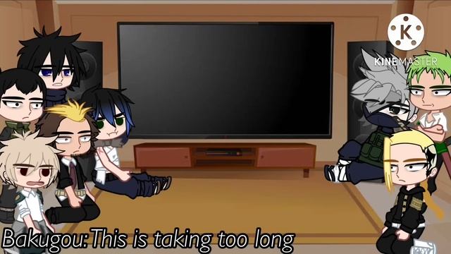 Some of my anime kins react to each other REUPLOAD | Gacha Club Reaction video смотреть онлайн