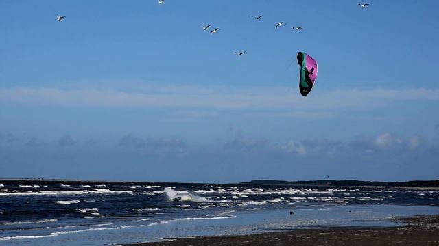 Кайтсерфинг на Белом море смотреть онлайн