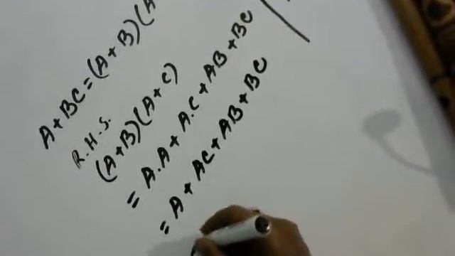 How to prove (A+B)(A+C)=A+BC, What is Distributive Theorem, State and prove Distributive theorem смотреть онлайн