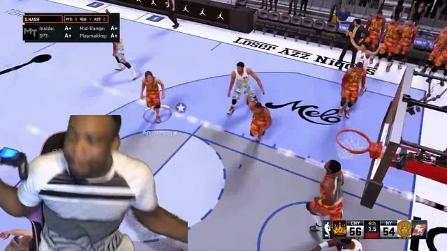 DOUBLE OVERTIME! MOST INTENSE GAME EVER! Amethyst Larry Bird! NBA 2k16 MyTeam Gameplay смотреть онлайн