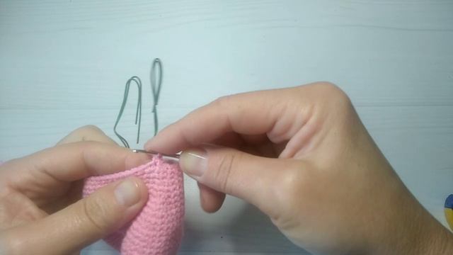 Бонни в костюме Маши. Вяжем туловище. смотреть онлайн