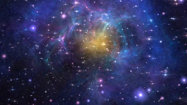 Classic Hyper-Space Galaxy ★ 1-Hour Nebula Wallpaper ★ Longest FREE Stars Motion Background HD 4K смотреть онлайн