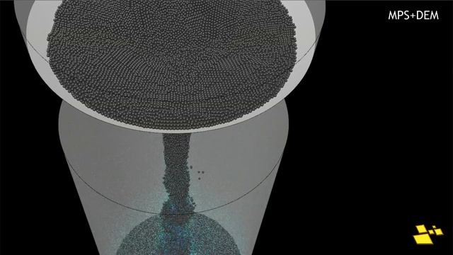 CFD+DEM 2-Way Coupling (CUDA) : Numerical analysis of debris sedimentation смотреть онлайн