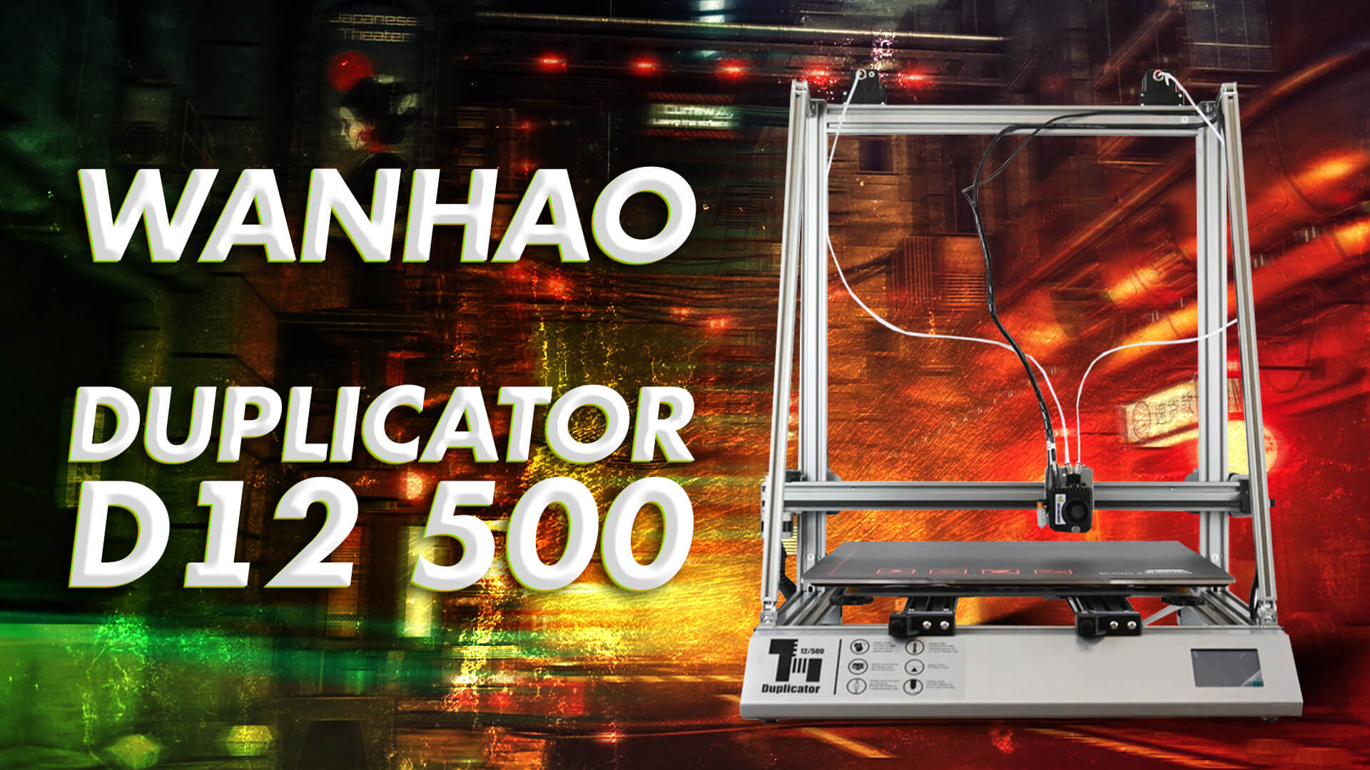 Обзор 3D принтера Wanhao Duplicator D12 500 смотреть онлайн