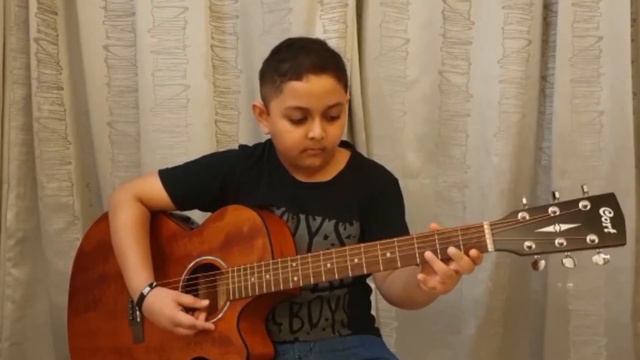 Guardians Of The Galaxy Come And Get Your Love - Guitar by Hamza смотреть онлайн