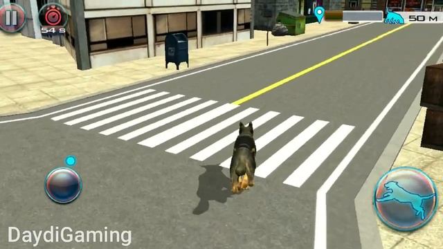 NY City Police Dog Simulator 3D #1-Protecting The innocent and Chasing Criminals-Android Gameplay смотреть онлайн