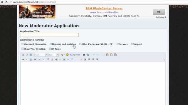 How to become Moderator on the Minecraft Forums смотреть онлайн