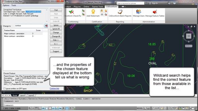 C4A Pt 10. Check/Fix - CADconform for AutoCAD смотреть онлайн