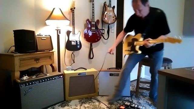 Fender CS Nocaster Deluxe Reverb - Carr Rambler - Carr Telstar смотреть онлайн