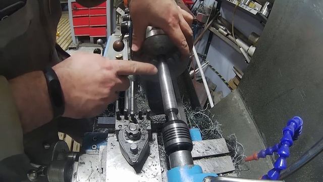 Изготовление борштанги из старого шестигранника. смотреть онлайн