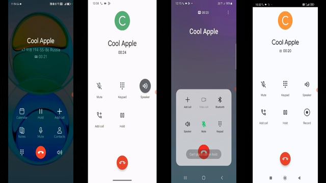 Honor X9A & Google Pixel4 & Samsung S21 Ultra & Xiaomi Note 11 screen recording calls Incoming Call смотреть онлайн