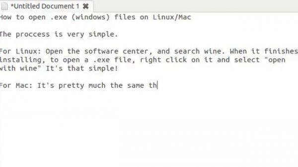How to open .exe (Windows) programs Linux/Mac