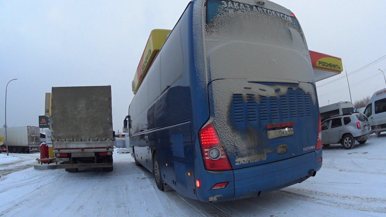 Вкусняшки для водителя Абсурд с новыми автобусами для города ♂️По снегопаду в рейс❄ смотреть онлайн