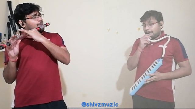 Aati Kya khandala | Jugalbandi | Flute Violin Melodica | Shiv'z Muzic смотреть онлайн