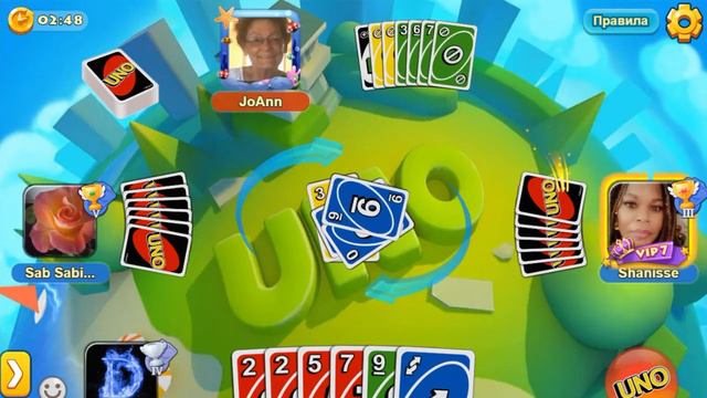 Играю в UNO смотреть онлайн