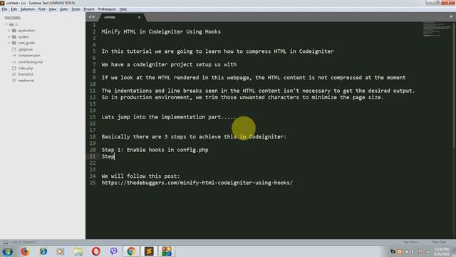 Compress HTML in Codeigniter in 3 Simple Steps смотреть онлайн