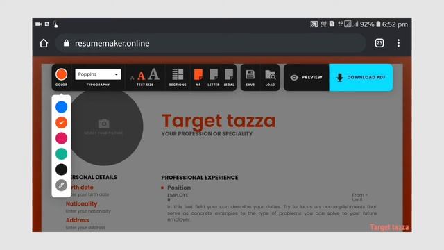 Quick resume maker for free/ How to make resume free online||Best resume builder and download смотреть онлайн