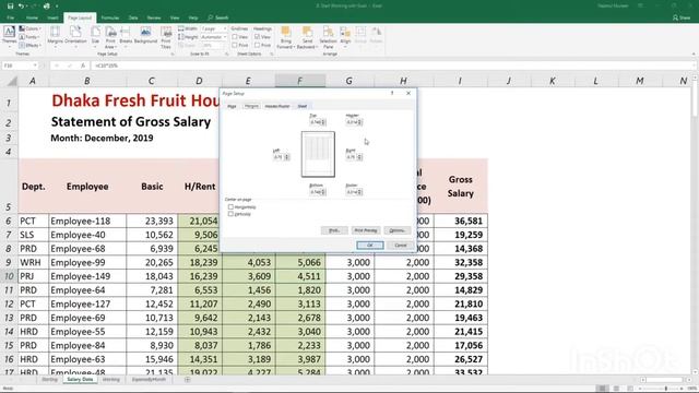 Microsoft Excel Tutorial for Beginners - Full Course Page Layout Customaization. смотреть онлайн