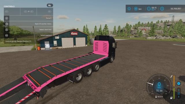 Transport Platform / FS22 mod for all platforms смотреть онлайн