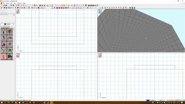Serious Editor - Триангуляция Полигонов и Создание Первой Комнаты смотреть онлайн